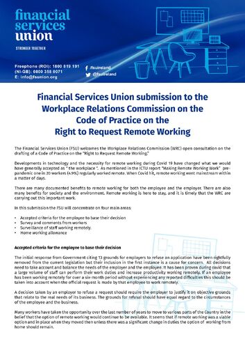 FSU Remote Working Document