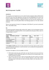 2025 Pay Agreement signed L1 to L3